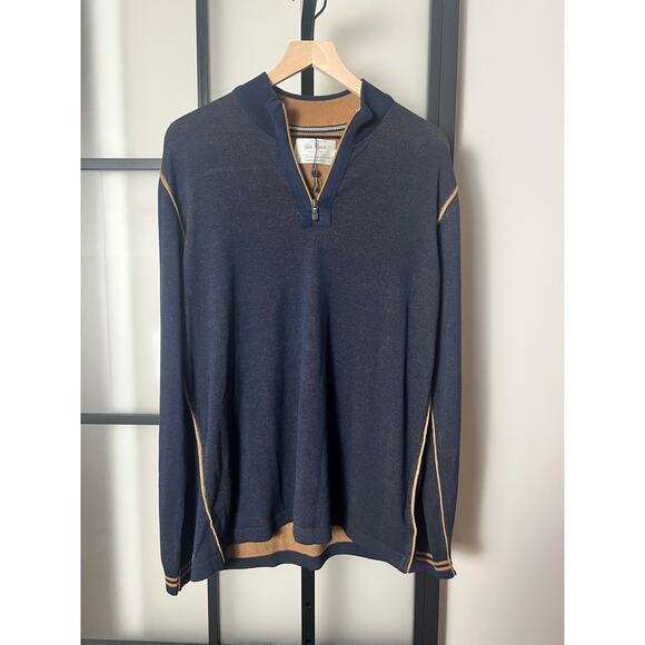 Old Ranch Silas Lightweight 1/4 Zip Sweater Size Large NWOT - Picture 1 of 7